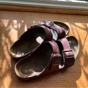 Birkenstock Arizona in Havana size 39